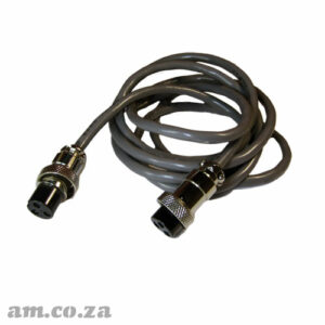 A-CHILLER/CABLE: 3 PIN GX12 Female Plug Water Cooling Unit Signal Data Cable, about 1.5 Meters