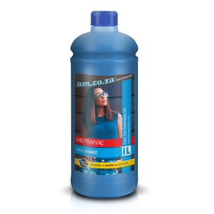H-INK/C: Heatware Cyan Dye Sublimation Ink 1KG Bottle ◼