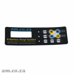 V-CONTROL/STICKER: Button Sticker Replacement with LCD Window for V-Serie 2016+ Control Panel